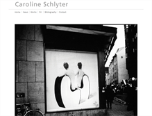 Tablet Screenshot of carolineschlyter.com